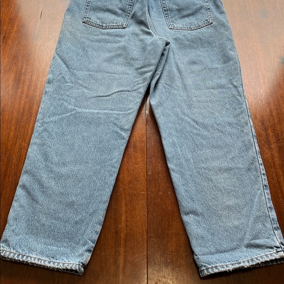 VTG LL Bean Flannel Lined Original Fit/Relaxed Jeans Size 14 - Picture 12 of 12